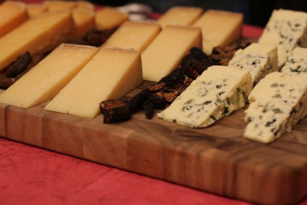 Studio macro photograph of cheese