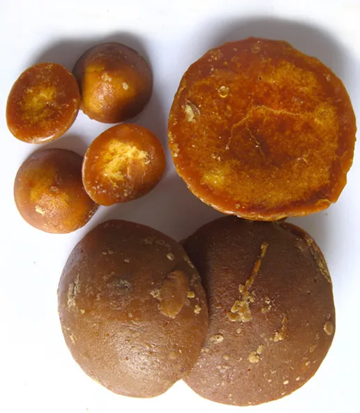 Studio macro photograph of coconut sugar