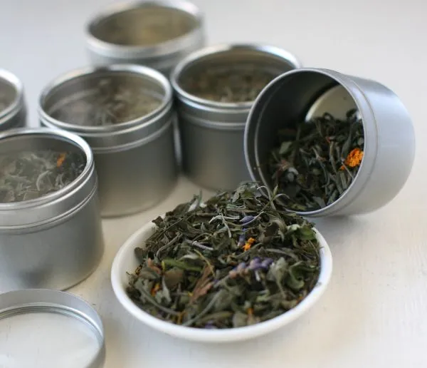 Studio macro photograph of herbes de provence