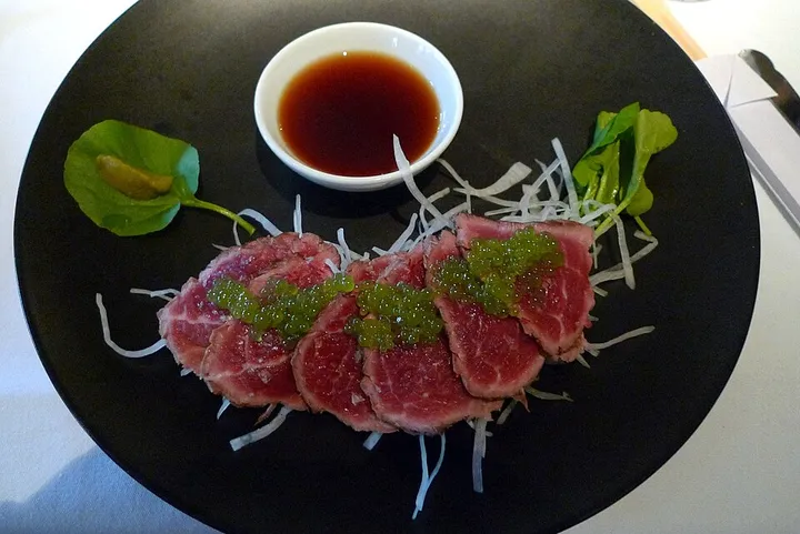 Studio macro photograph of ponzu sauce