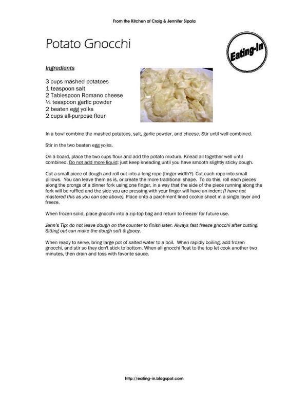 Studio macro photograph of potato gnocchi