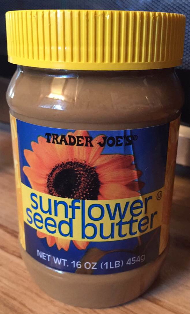 Studio macro photograph of sunflower butter