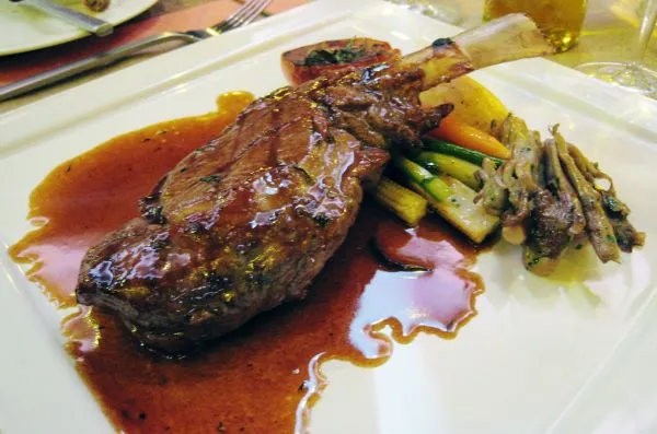 Studio macro photograph of veal